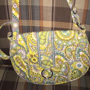 Vera Bradley saddle bag